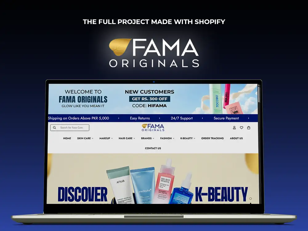 Fama Originals storefront